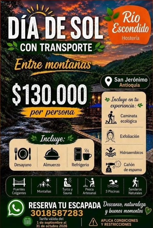Flyer Rio Escondido